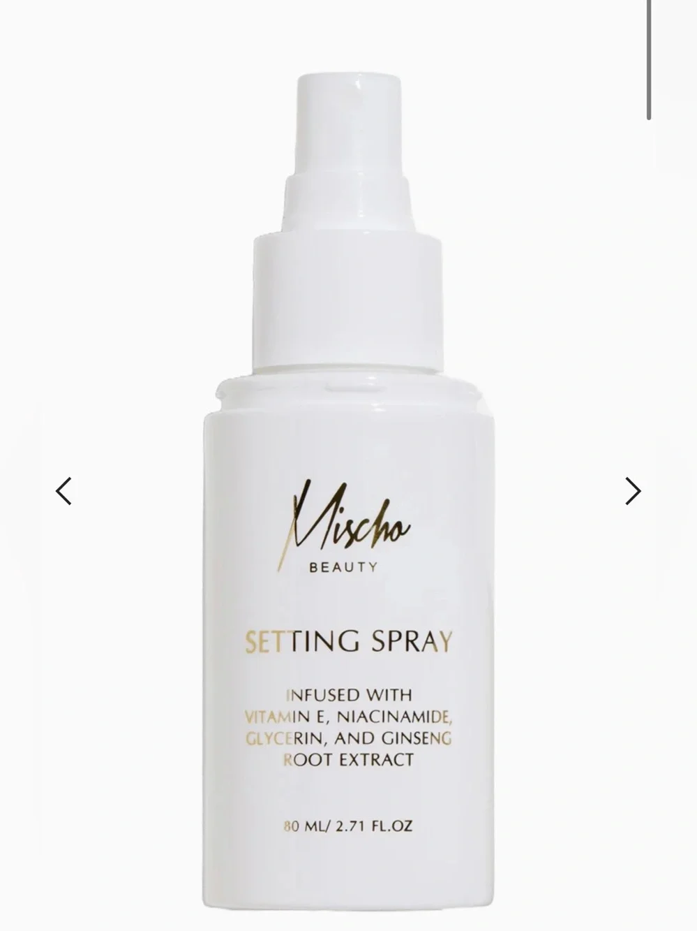 Mischo  BeautySetting Spray - White